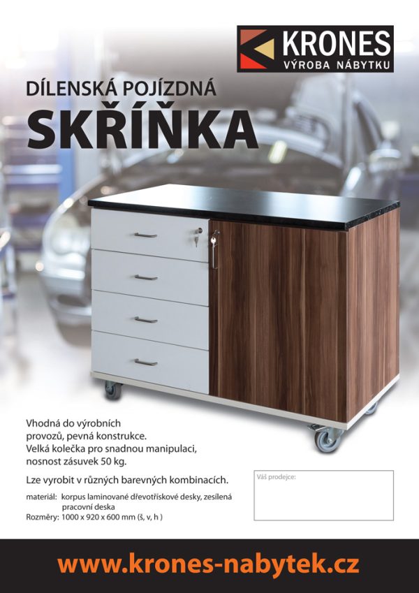 Dílénská montážní skříňka